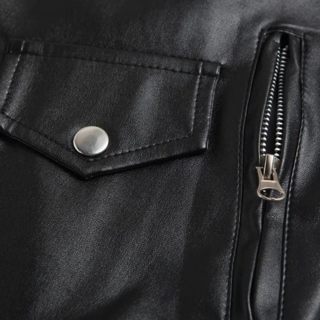 GIACCA IN PELLE "WALKER"