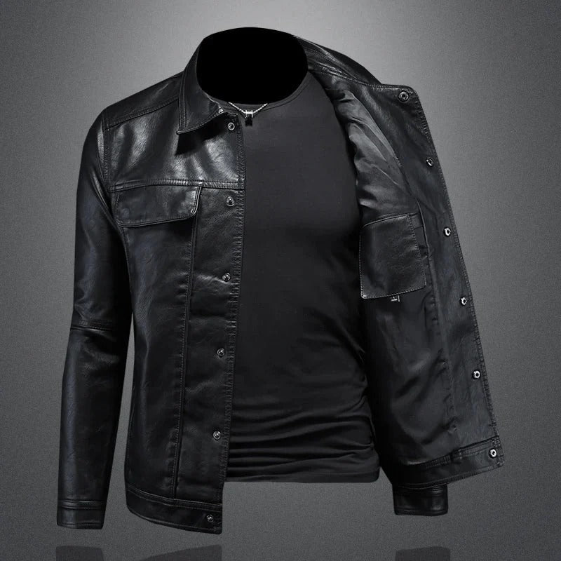GIACCA IN PELLE "RIDER"