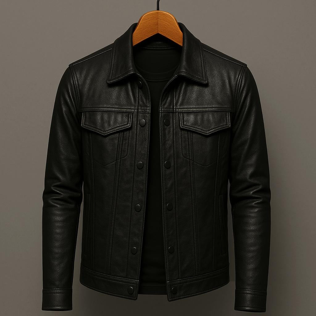 GIACCA IN PELLE "RIDER"